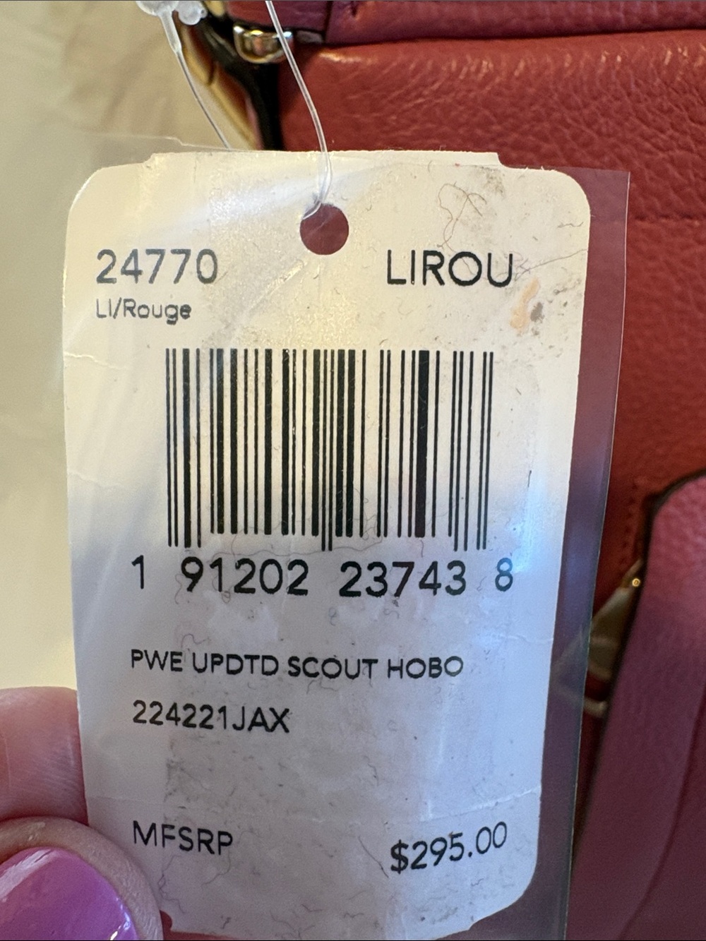 Coach Scout Hobo Bag NWT - Picture 10 of 16